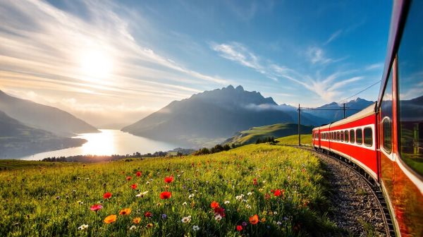 Top 5 raisons de découvrir le pass panorama en train en Suisse