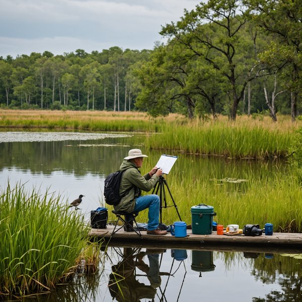 Comment organiser un camping pour observer les oiseaux migrateurs en région de marais?